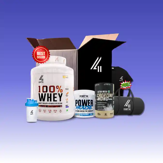 44 Gift Box 100% Whey + Power House Preworkout + Creatine 250g