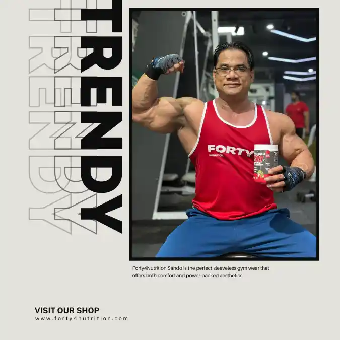 Forty4Nutrition Sando (Red)